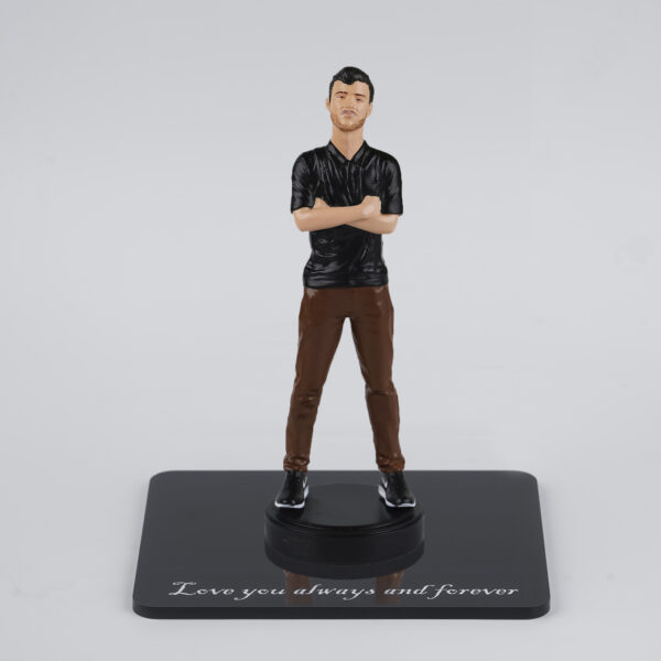 Funny Personality 3D Statues, Full Body 3D Figurine, Personalized Gift For Him