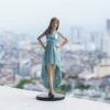Pretty Girl 3D Statues, Full Body 3D Figurine, Personalized Gift For Her